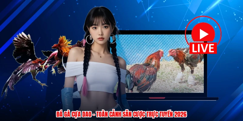 Đá Gà Cựa Dao - Toàn Cảnh Sân Cược Trực Tuyến 2026