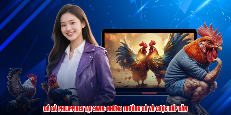 Đá Gà Philippines Tại 9WIN: Những Trường Gà Và Cược Hấp Dẫn