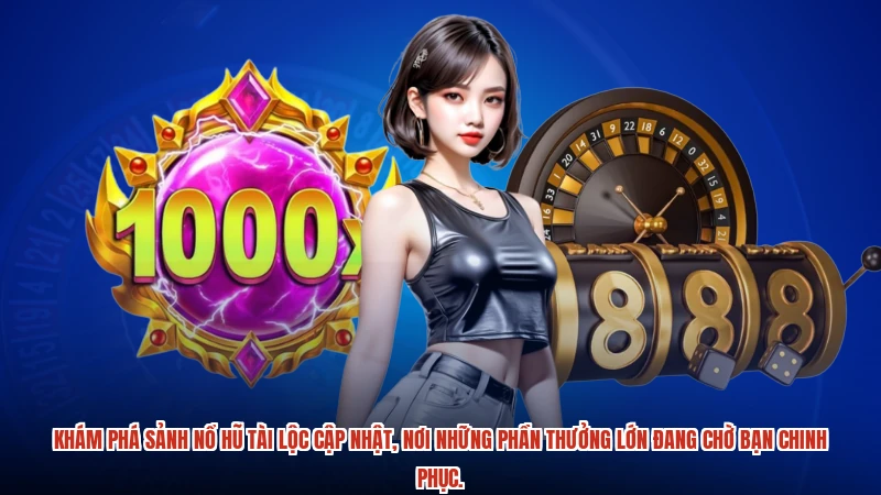 Khám phá sảnh Nổ hũ tài lộc cập nhật, nơi những phần thưởng lớn đang chờ bạn chinh phục.