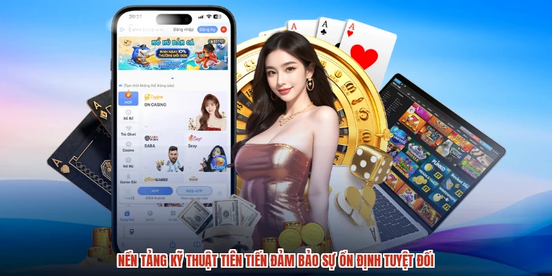 Nền tảng kỹ thuật tiên tiến đảm bảo sự ổn định tuyệt đối
